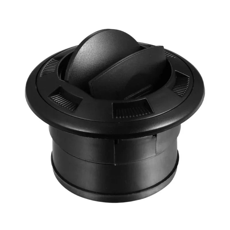 Circular Air Conditioning Outlet Adjustable Louver Even Air Distribution Comfort for Coaches Campervan Easy Installation