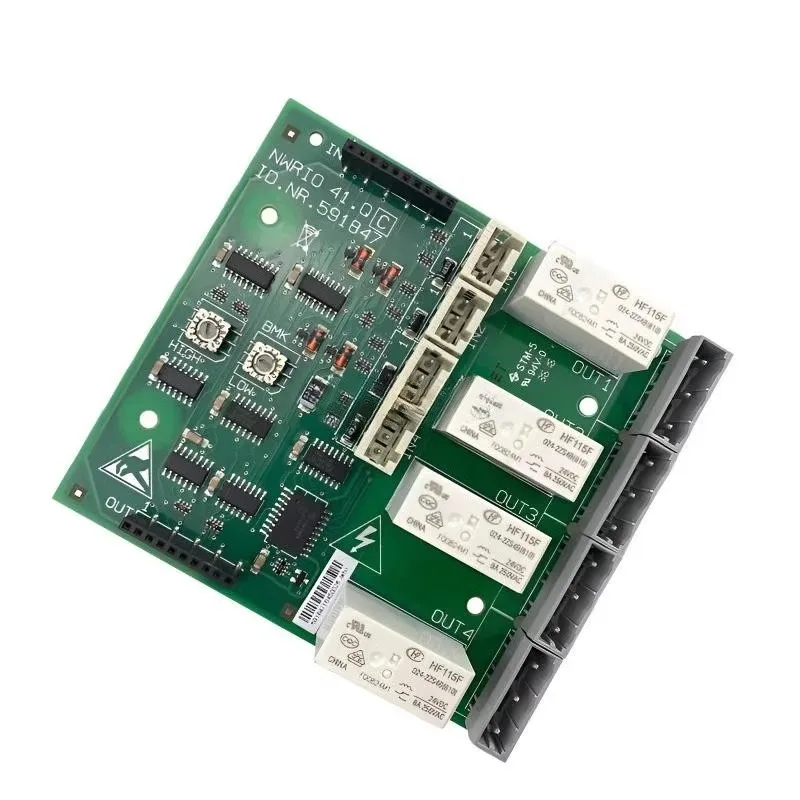 

Parts for Schindler 5400 elevator fire board ID.NR 594438 591847 591378
