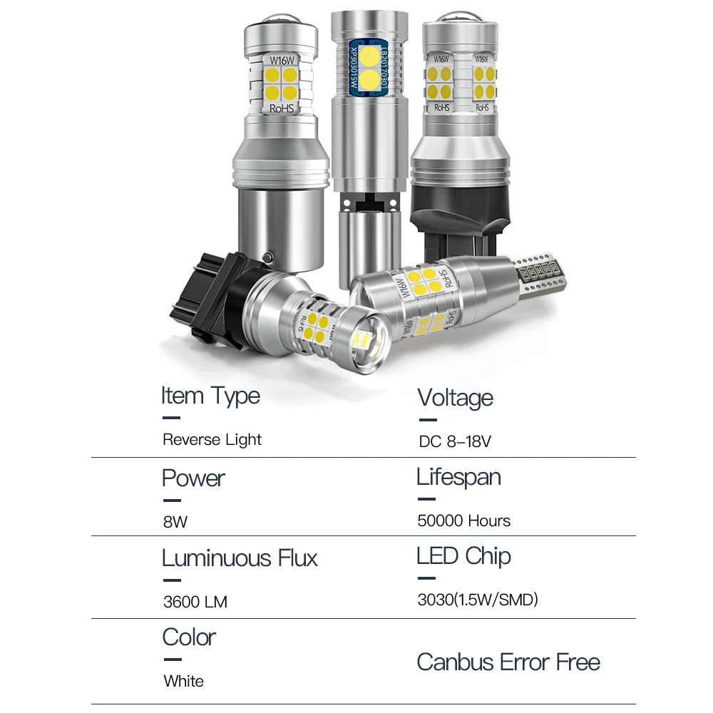 2 pçs canbus led luz reversa acessórios da lâmpada de backup para hyundai elantra 3 4 2000-2016 2008 2009 2010 2011 2012 2013 2014 2015