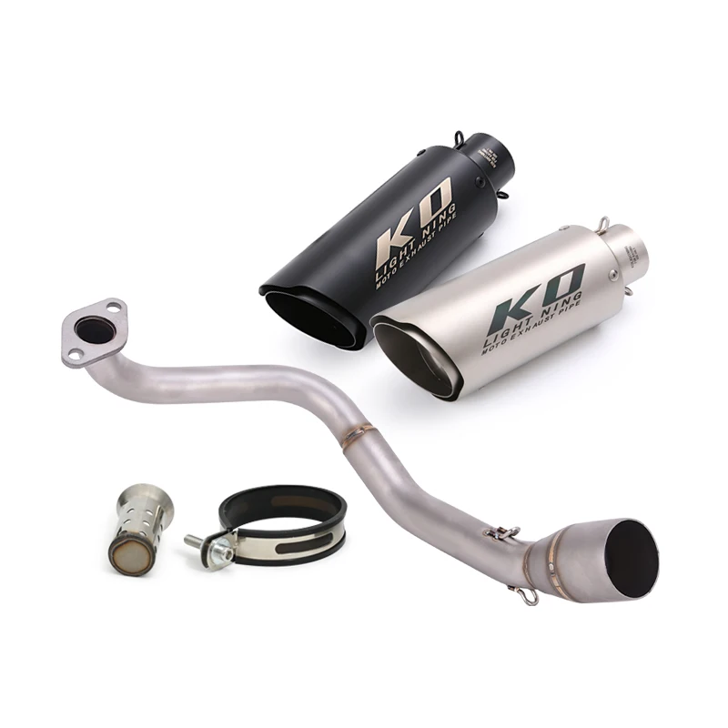 

Slip On For Honda Navi 110 2017-2025 Motorcycle Exhaust System Header Link Pipe Muffler Stainless Steel Escape With DB Killer