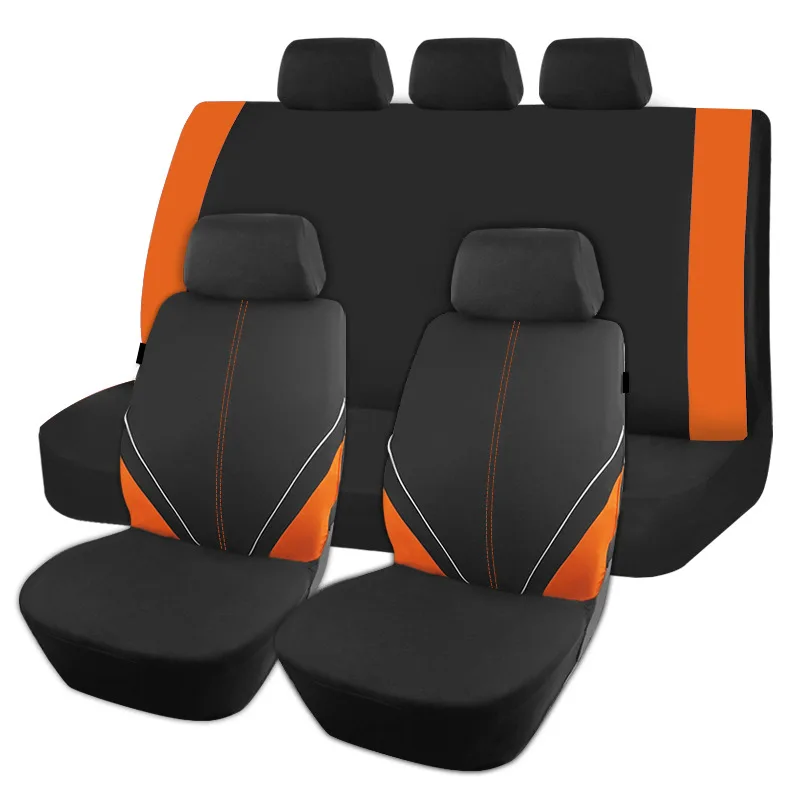 

Universal Car Seat Protector Full Set Polyester Covers for Most Vehicles SUVs Vans