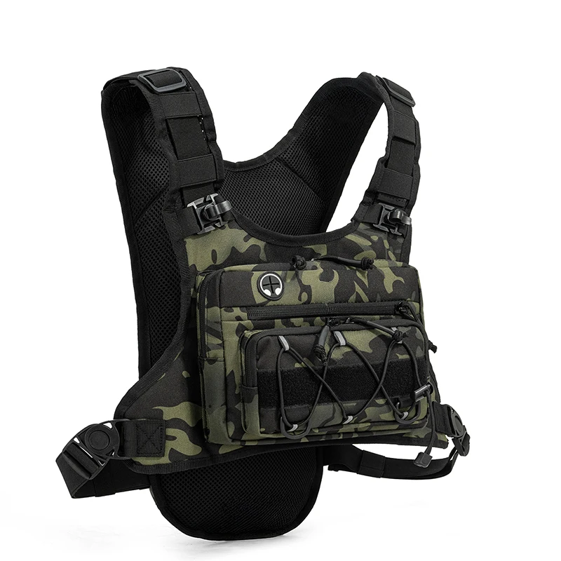 Lauf-Brusttasche Outdoor-Sportweste Rucksack für Wandern Rennen Marathon Tasche Herren Damen Sport Taktische Tasche Camping-Rucksack