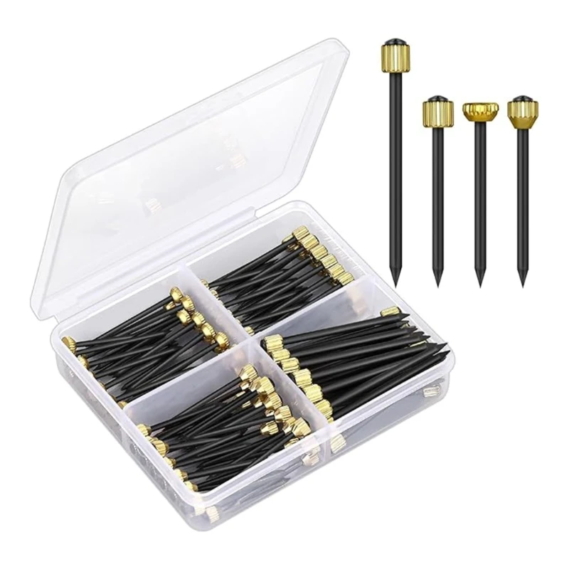 Assorted 90 Screws Picture Nails Robusts Hanging Hardware Nails Picture Hangers Nails for Woodworking & Hanging Pictures