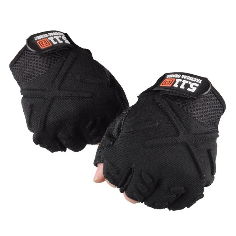 Cycling Fingerless Tactical Gloves Training Racing Fishing Accessories Mtb Men Woman Biker Shooting Gym Mountaineering Gloves