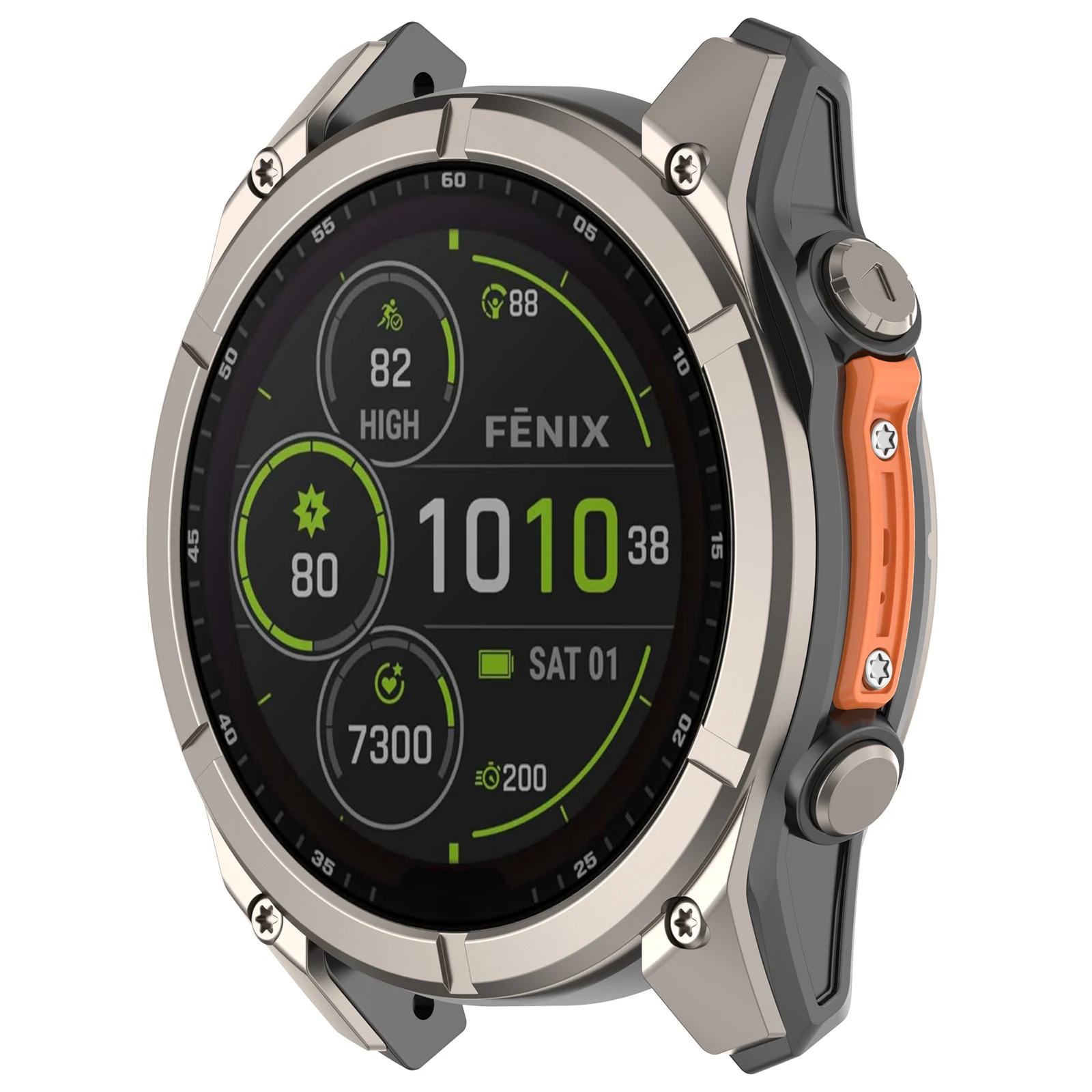 Metal Bumper Guard, Anti-Collision Frame Strip For Garmin Fenix 8 AMOLED/SOLAR 47mm 51mm/Quatix 8/Tactix 8 Watch Accessories image 2