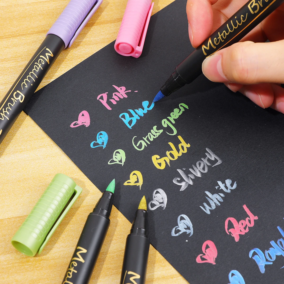 ปากกามาร์กเกอร์กลิตเตอร์เมทัลล - Art Craft Mother'S Day บทวิจารณ์และราคา