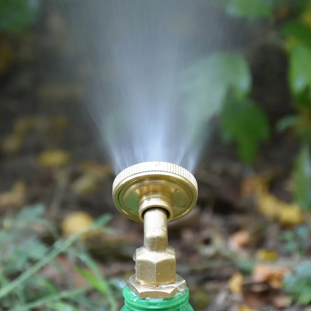 Farm Garden Copper Sprayer Nozzle 1/2/3/4 Nozzle Head Agriculture Greenhouse Pesticide Mist Spraying Sprinkler 1/4 1/2