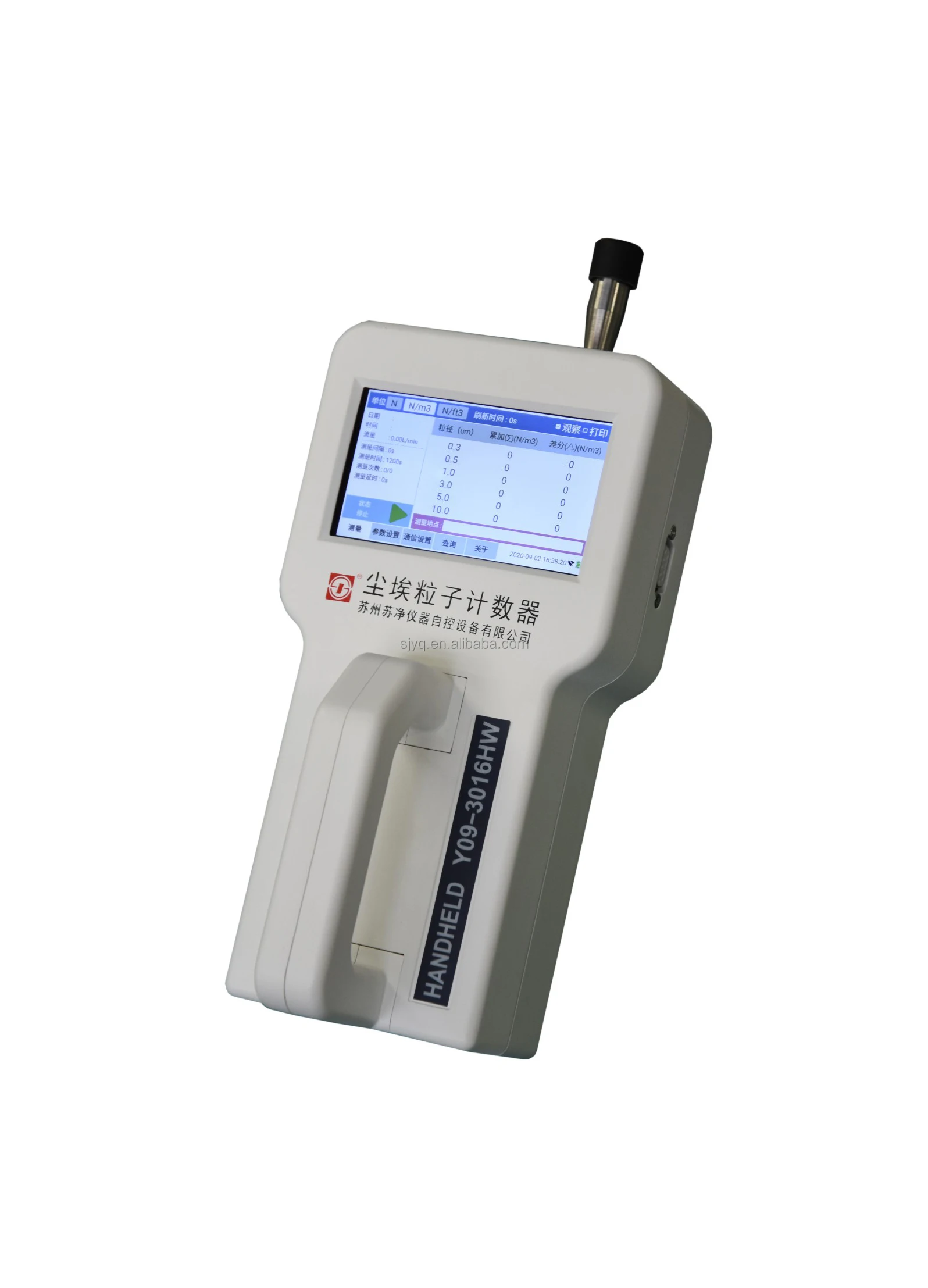 Cleanroom Handheld Air Particle Counter 0.1CFM for Lab Instrument