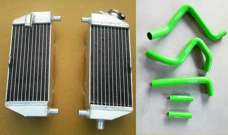 

Алюминиевый радиатор + силиконовый шланг для Kawasaki KX 125 KX 250 1994-2002 1995 1996 1997 1998 1999 2000 2001 94 95 96 97 98 99 00