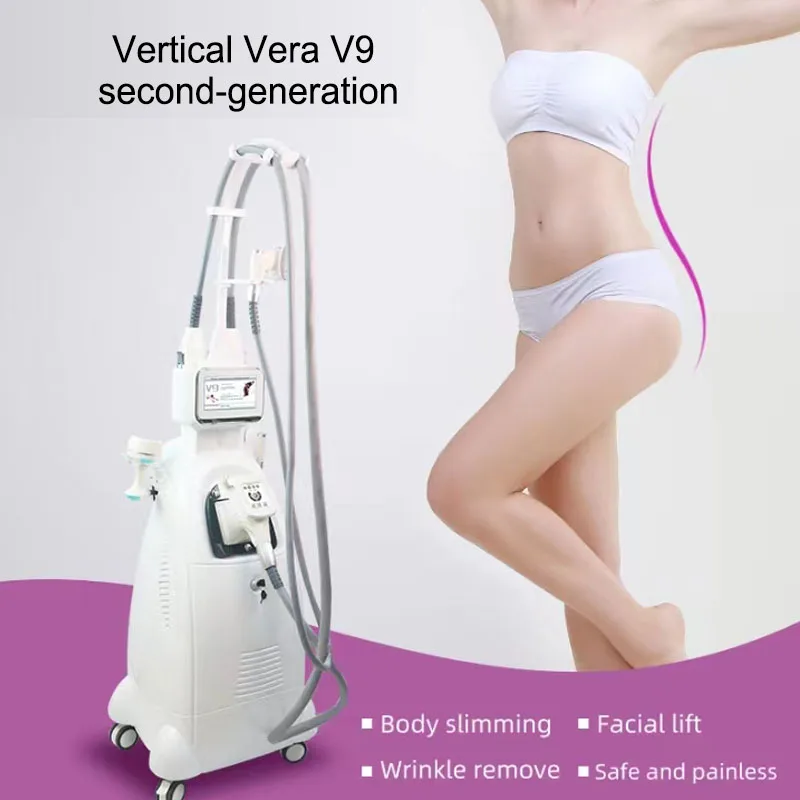 Vertical Vera V9 Second-generation Body Beauty, Facial Rejuvenation, Light Line Beauty, Vacuum Negative Pressure Massage Instrum