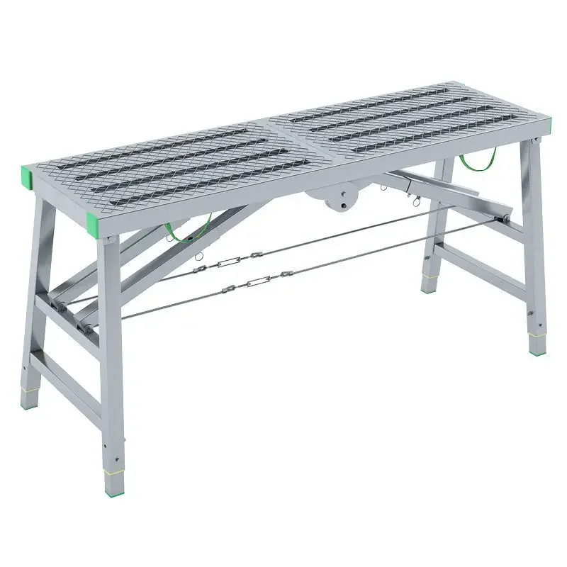 Multifunctional scaffolding folding stool thickened stirrup lift telescopic ladder scraping putty decoration stool folding stool