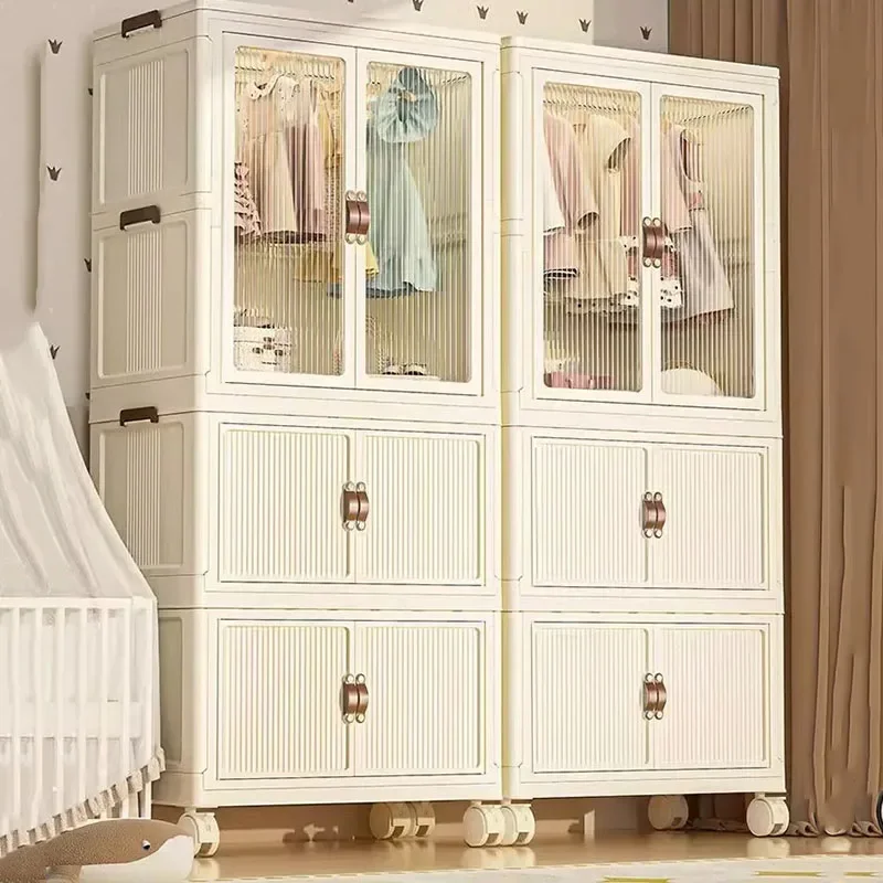 

Modular Wardrobe Dining Clothes Drawer Organizer Cabinet Kids Wardrobe System Door Chest Cupboard Plastic Ropero Salon Furniture