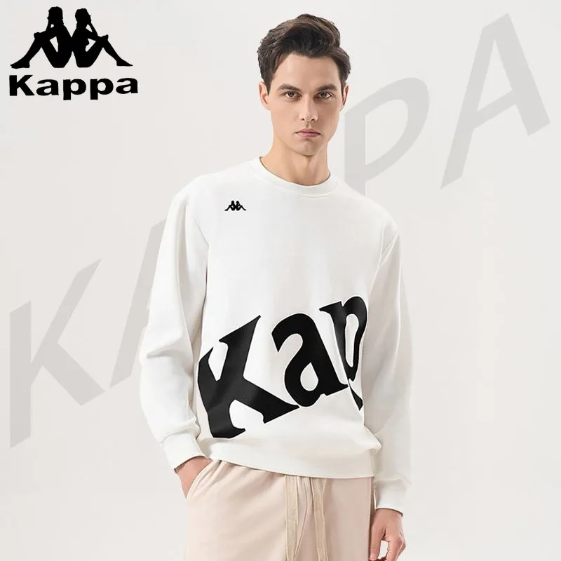 Kappa New Autumn Clothing 2024 Long-sleeved T-shirt Top Men's Round Neck Bottoming Shirt Women's Sweatshirts Top Brand Pullovers