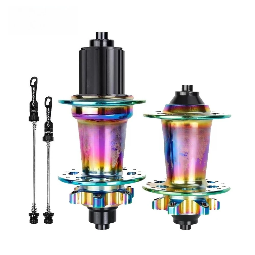 

120 Click Hub 6 Bearings Quick Release MTB Front Rear 28-36 Holes Disc Brake Mountain Bicycle Hubs for 7-12 Speed Bike