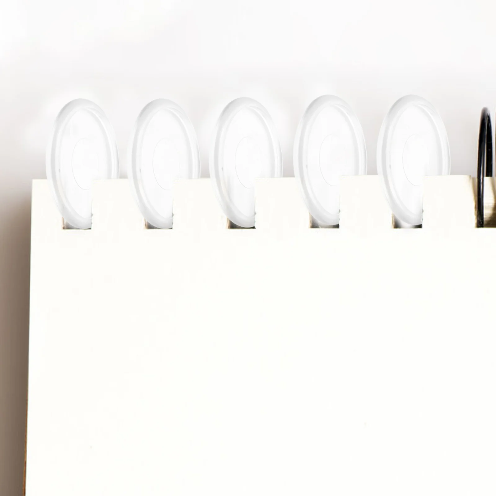 44 Stuks Ronde Bindmiddel Ringen Zware Plastic Discbound Uitbreidingsschijven Voor Diy Blocnotes Planners Losbladige Organisatie