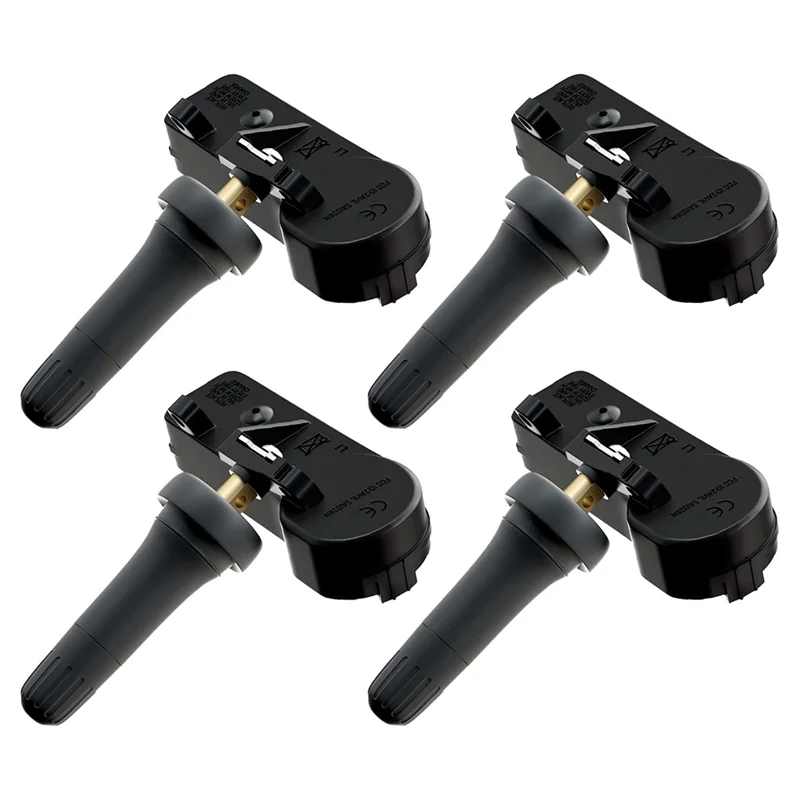 4Pcs Tire Pressure Monitoring Sensor 315MHz DE8T-1A180-AA for Ford Escape Expedition Explorer Fiesta F150 C-MAX E-150