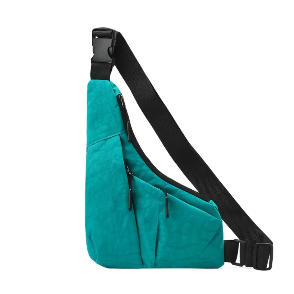 

Portable Outdoor Shoulder Bag Multi-pocket Adjustable Strap Men's Chest Pack Waterproof Sturdy Crossbody Backpack Cycling