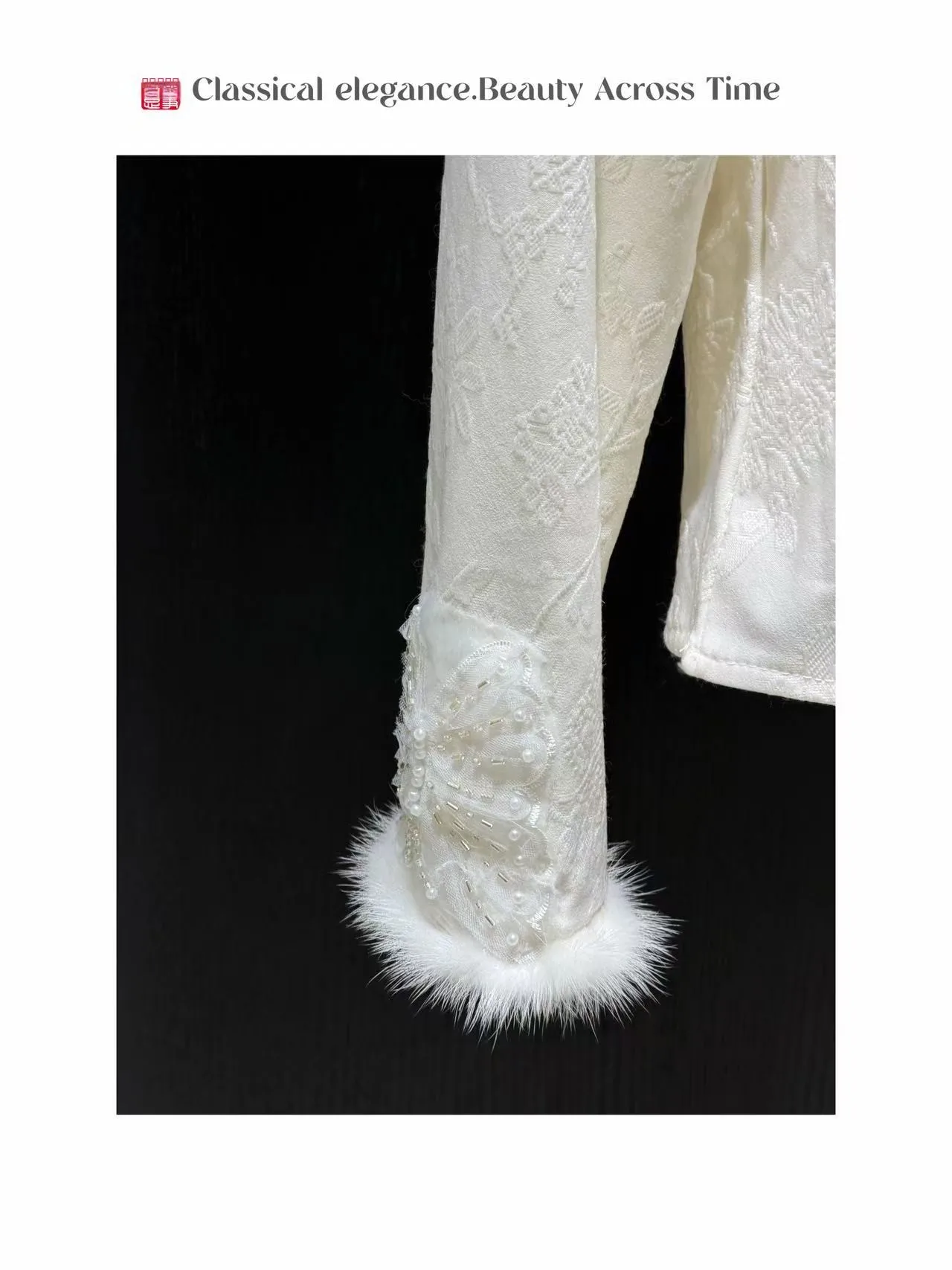 

Chinese Sle Loose Fit round Ne Long Sve T-irt with Sve Embroidery Base irt for Women Winter Season