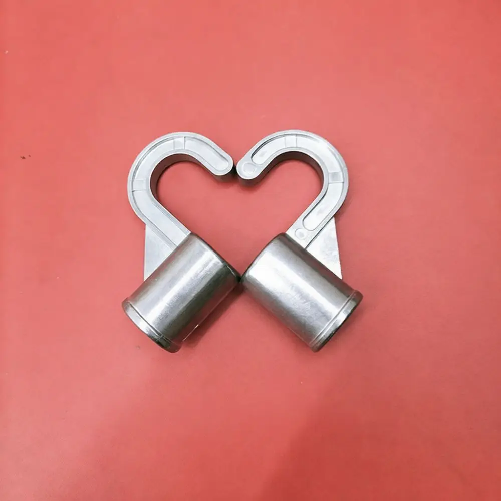 Thickened Aluminum Alloy Wardrobe Rail Bracket Closet Hanging Hook Sturdy Furniture Assembly Fixing Accessory