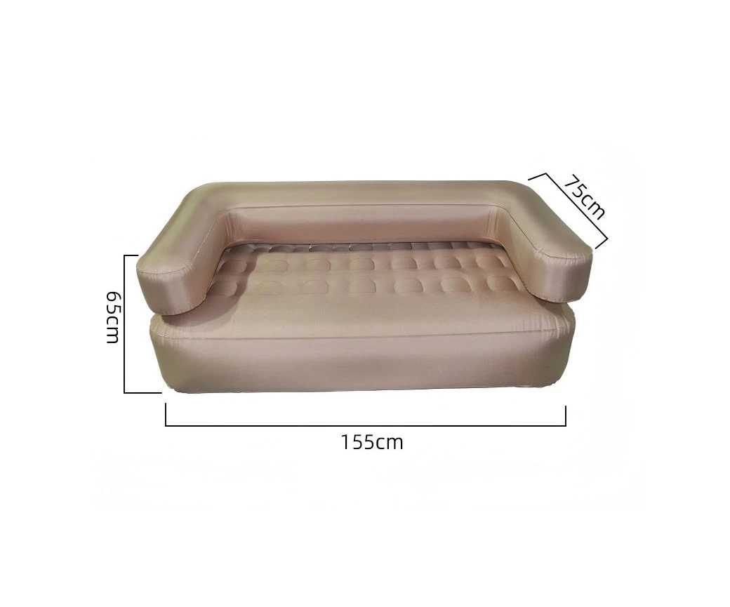 Double Automatic Inflatable Sofa Outdoor Camping Inflatable Sofa for Two Persons