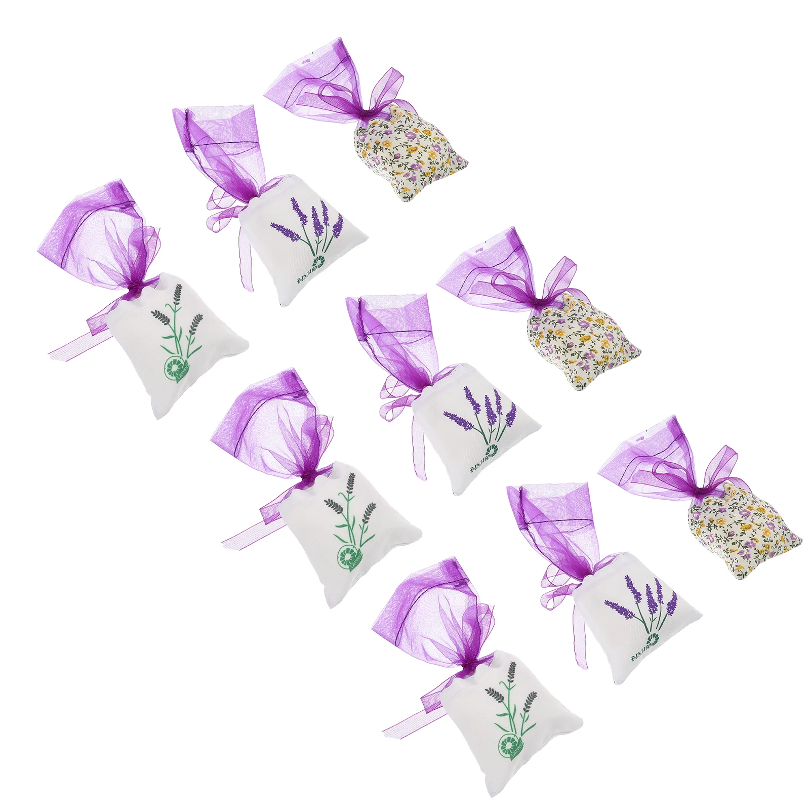 15pcs Empty Cotton Lavender Sachet Refillable Fragrance Flower Pouch Portable Scented Pouch sachet empty bags