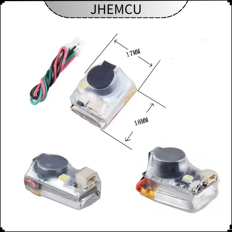 

JHE42B 42B-S JHE20B Mini 110DB Buzzer FPV Finder with Built-in Battery and LED Light RC Drone F4 Flight Controller Parts Vifly