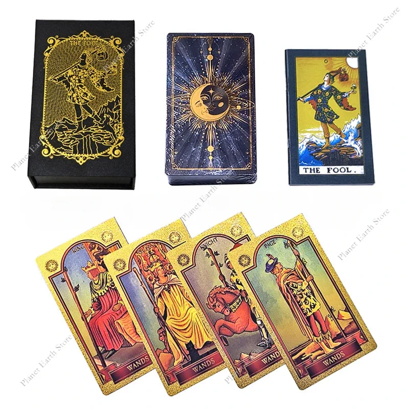 

2025 12*7 см карты Таро классическая настольная игра для начинающих пророчество для самостоятельного обучения реквизит игра для семейного сбора ﻿
