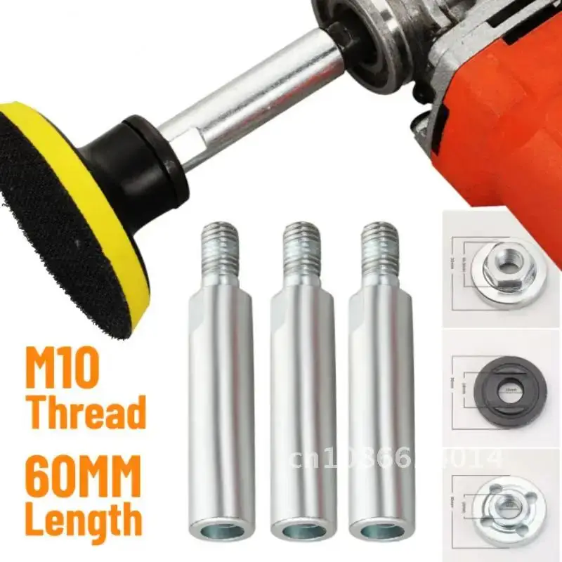 

Connecting Rod Nuts M10 M14 Thread Adapter Extension Shaft With Nuts For Angle Grinder Rotary Grinding Polisher Extension