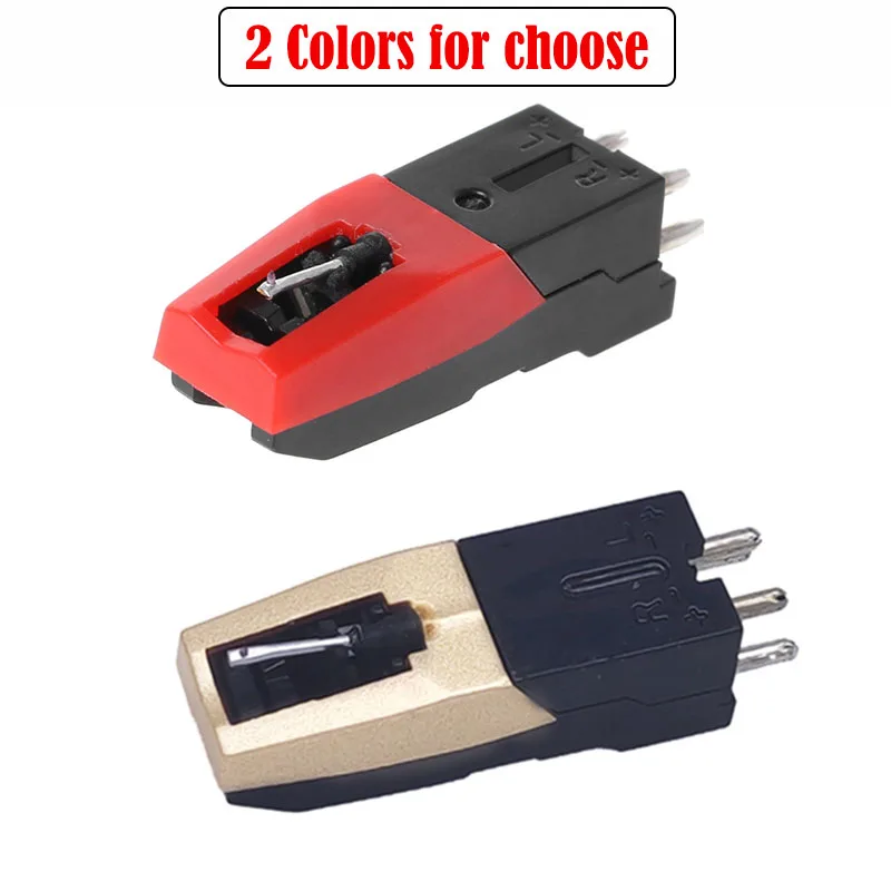 1 قطعة جراموفون سجلات المغناطيسي خرطوشة القلم مع LP مشغل تسجيلات من الفينيل إبرة الملحقات ل الفونوغراف الدوار