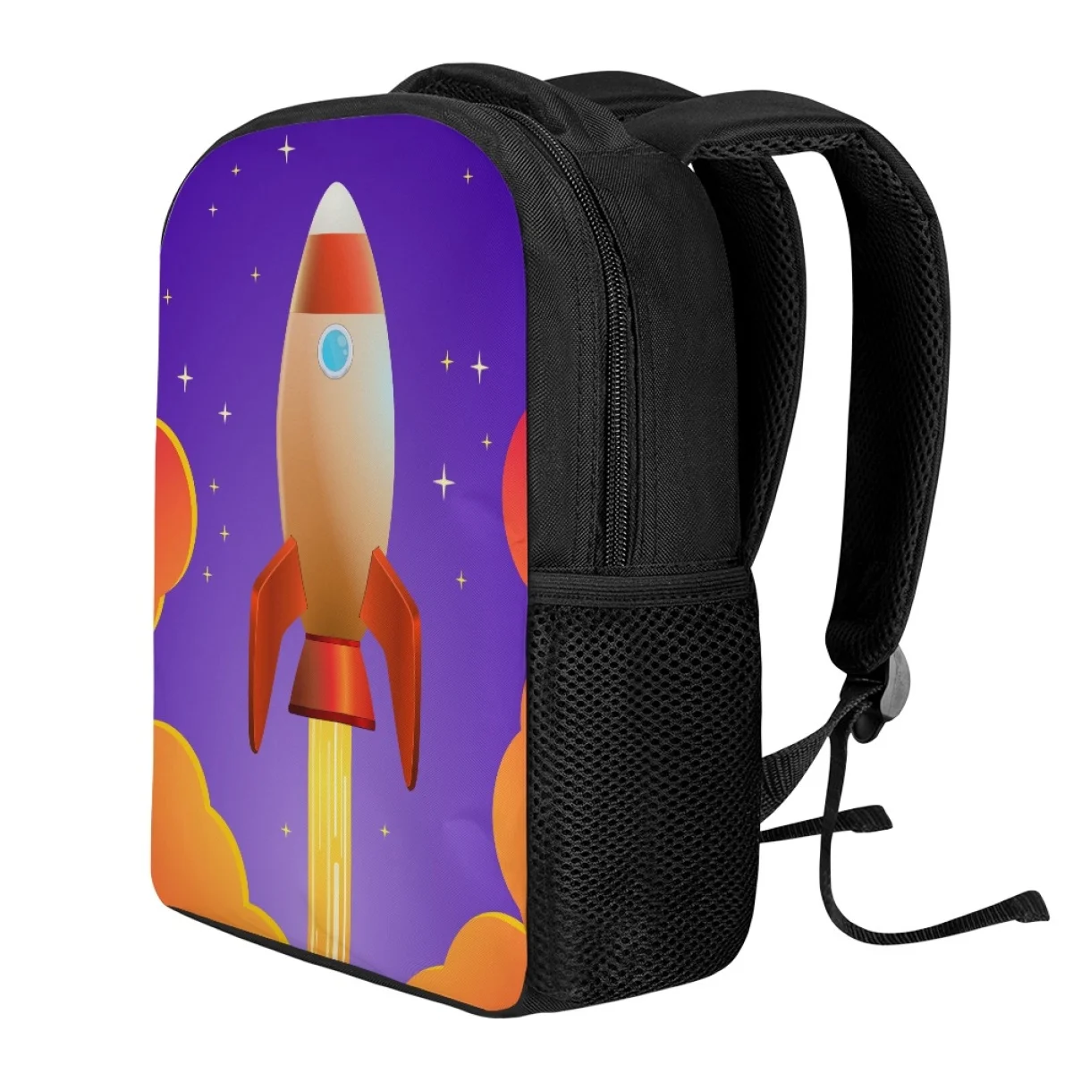 Cool Spacecraft Pattern School Bag For Kids Boys Girls Light Bookbag Children Kids Backpack High Quality Student Rucksack Gift