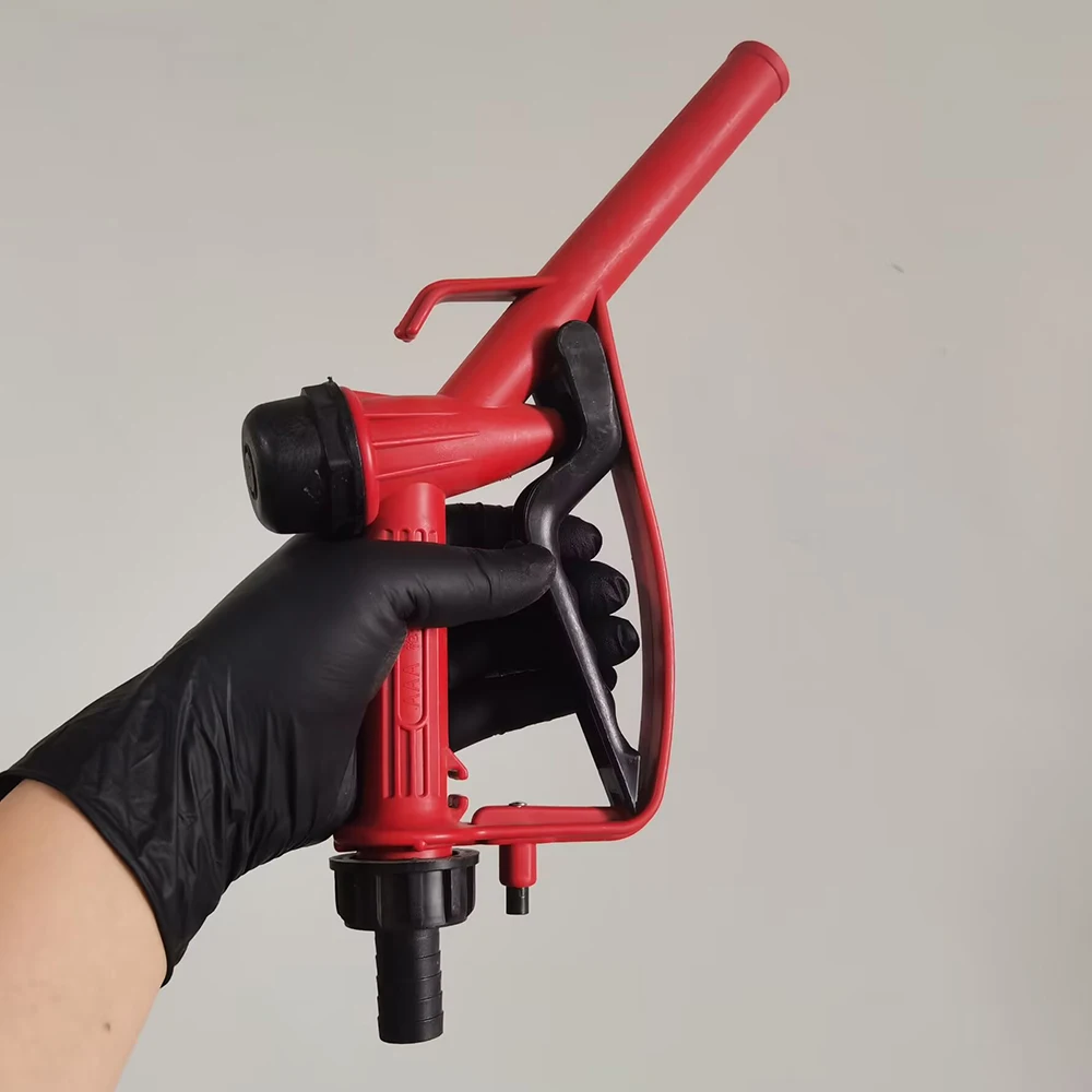 

1Pc Plastic oil gun Portable DC electric fuel pump and oil gun Handheld plastic oil gun Car maintenance tools
