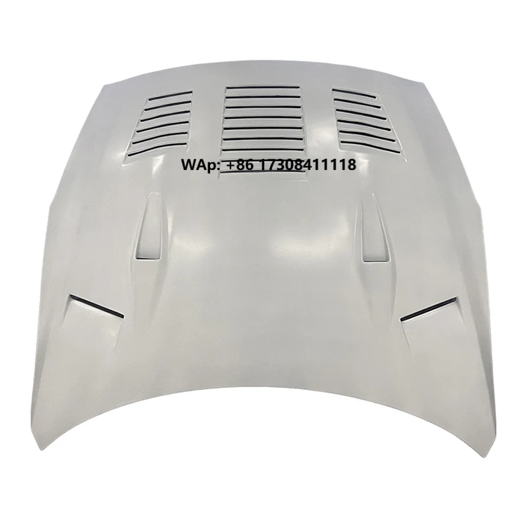 

GTII Style Fiberglass Hood for GTR R35 2008-2016 Vented Hood With Mesh