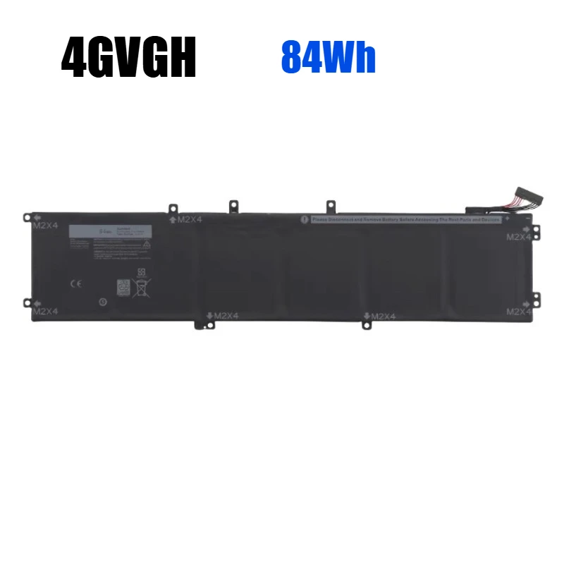 4GVGH RRCGW 84Wh/56Wh New Laptop Battery for Dell Precision M5510 for XPS 15 9550 D1828T M7R96 62MJV T453X 1P6KD P56F001