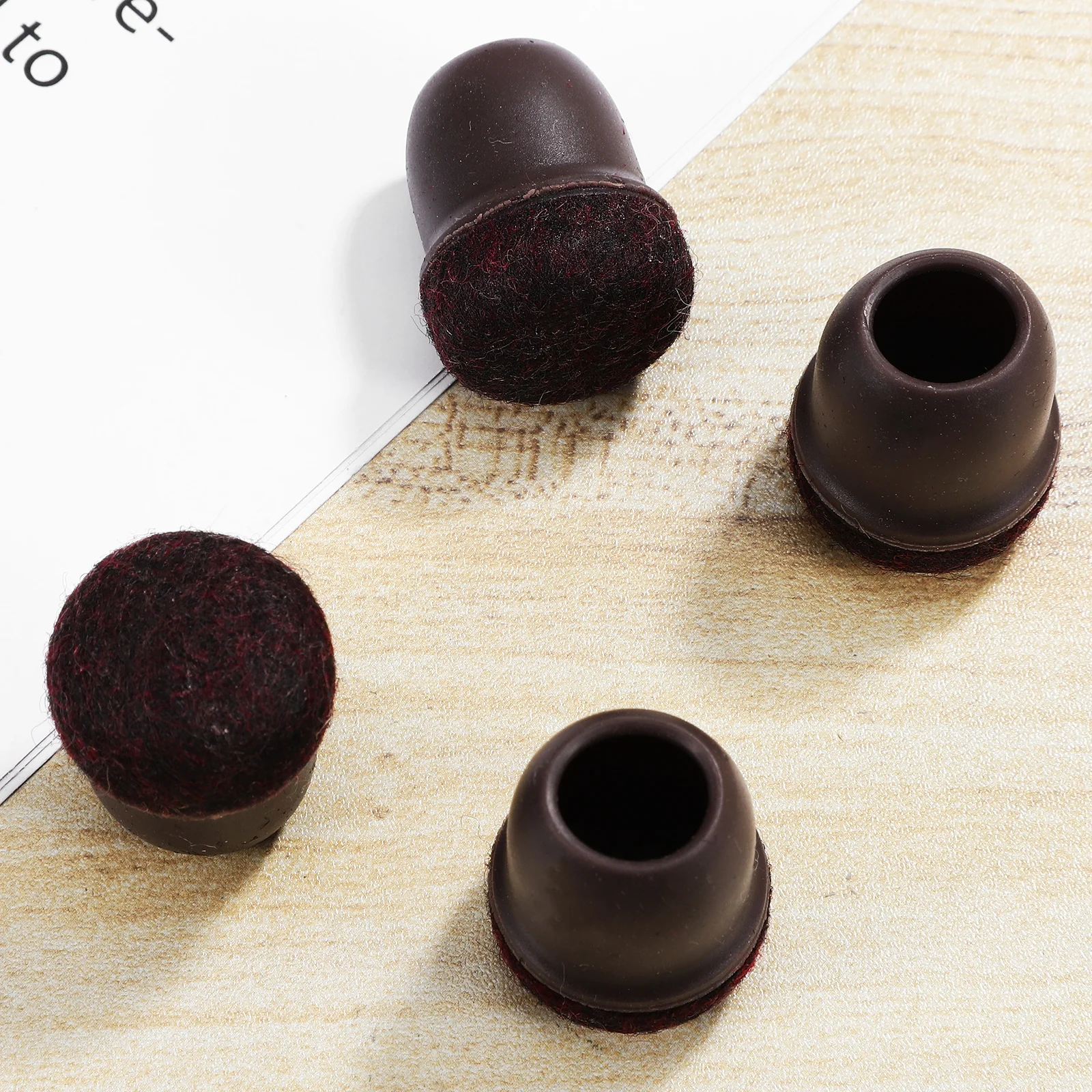 

16pcs Chair Leg Protectors Floor Protectors For Chairs Chair Feet Covers Furniture Leg Caps Rubber Glide Caps For Hardwood