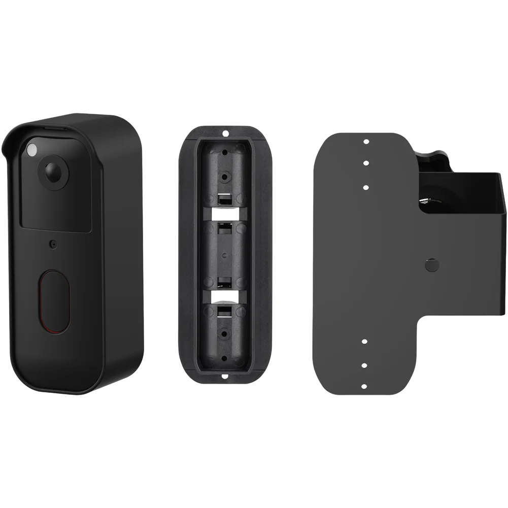 Secure Plastic Backplate for For BLINK Video Doorbell 2nd Gen Anti-Theft No Drill Cover for Easy Installation and Protection