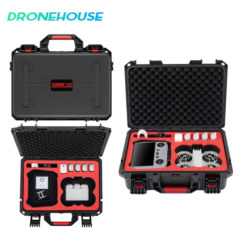 For DJI Neo RC 2/RC-N3 Remote Control Waterproof Storage Case Explosion-Proof Shock-Absorbing Box for DJI Neo Drone Accessories