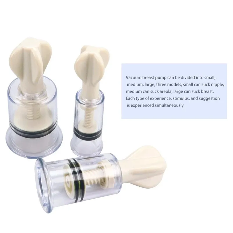 BDSM Nipple Sucker Clamps Breast Massager Stimulator Sex Toys For Women Adults Games Clit Suction Vacuum Pump Enlarger Sex Shop