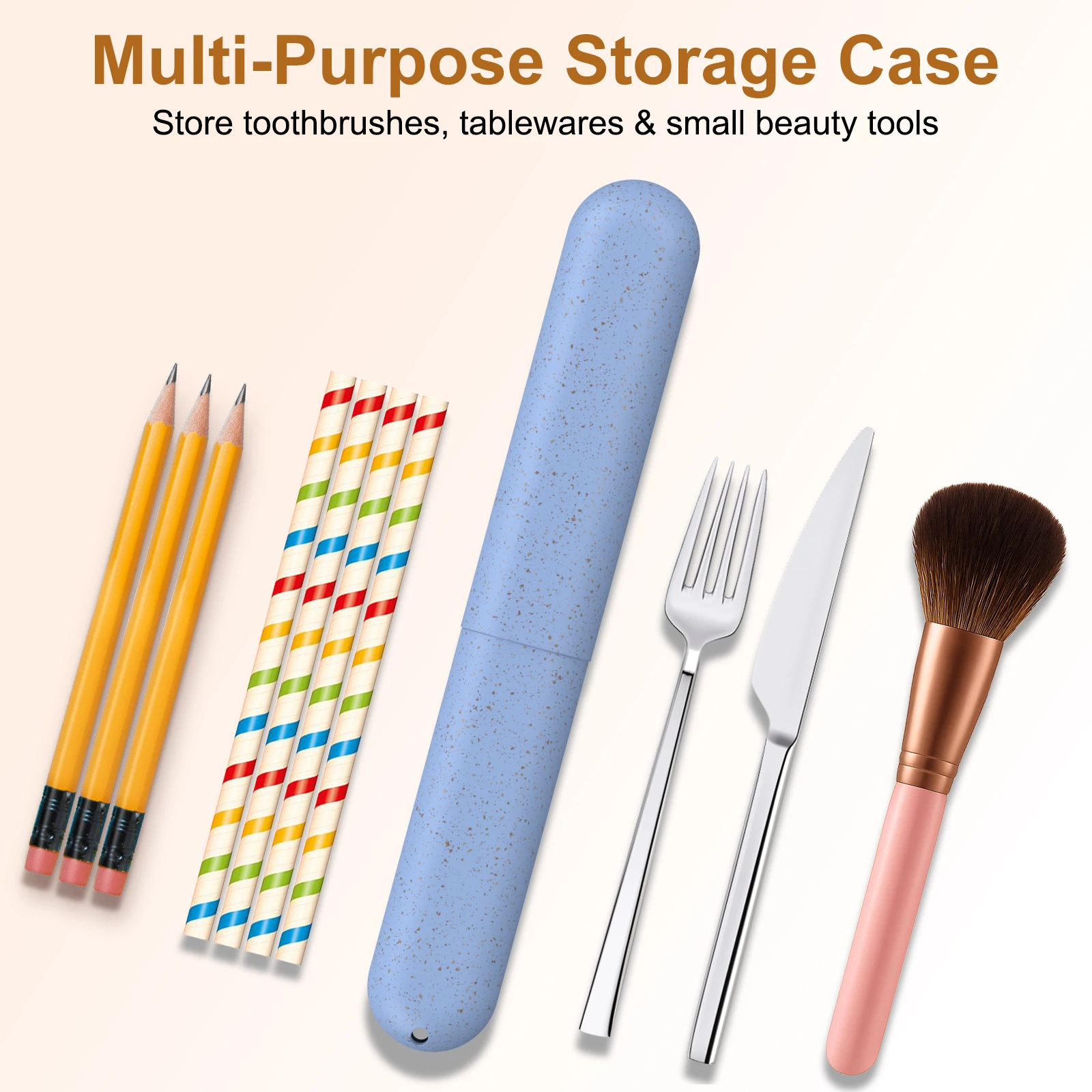 Toothbrush Box Holder Cover, Portable Travel Storage Case