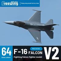 Freewing 64mm Electric Ducted Novice Training Aircraft F-16v2 Simplified Version Jet Fixed Wing Novice Aircraft Pnp