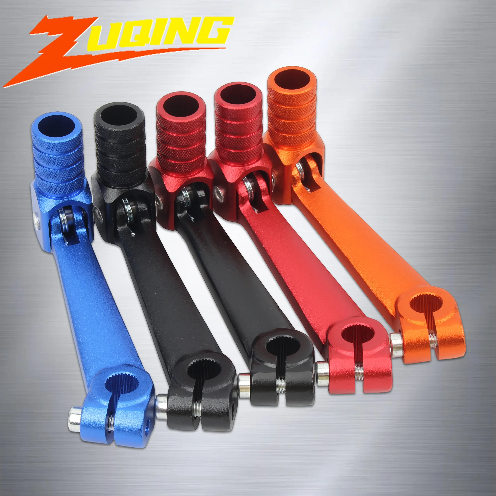 

10mm Motorcycle Aluminum Short Gear Shift Folding for Kayo BSE Apollo ZongShen NC 250 300 450 CC ATV Universal Accessories