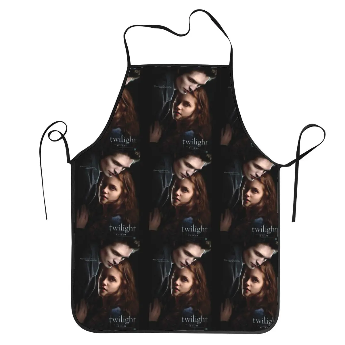 The Twilight Saga Vampire Aprons Chef Cuisine Tablier Sleeveless Bib Kitchen Cleaning Pinafore for Women Men Painting