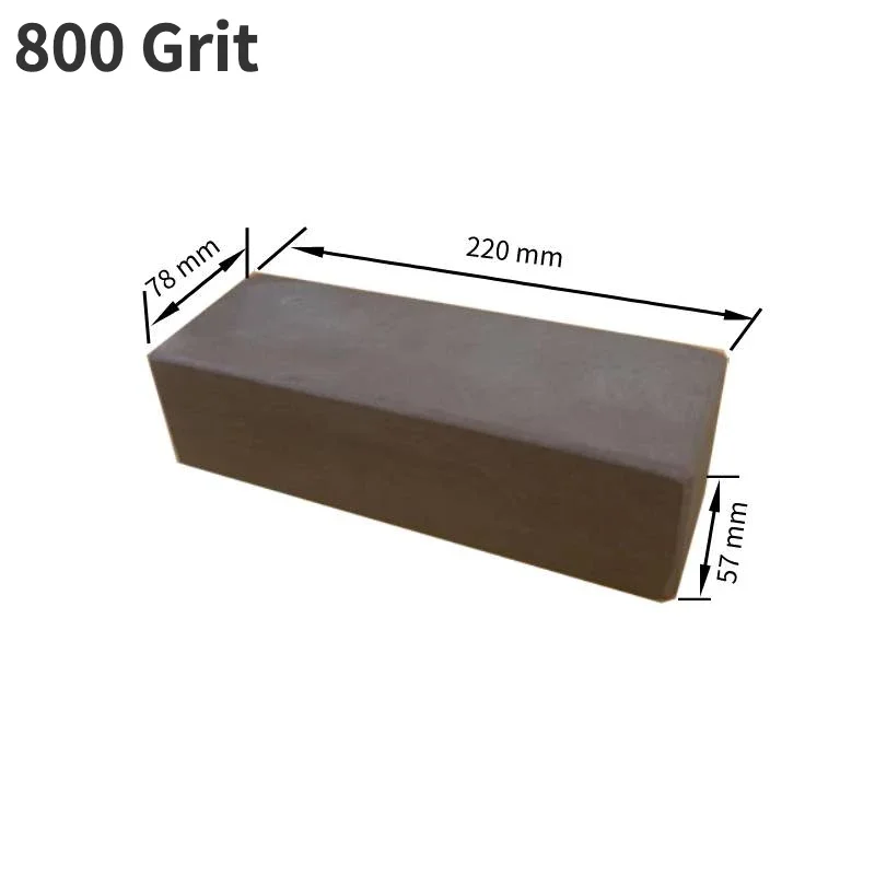 ADAEE 9 inch Natural Whetstone Knife Sharpening Stone 220mm*78mm*57mm