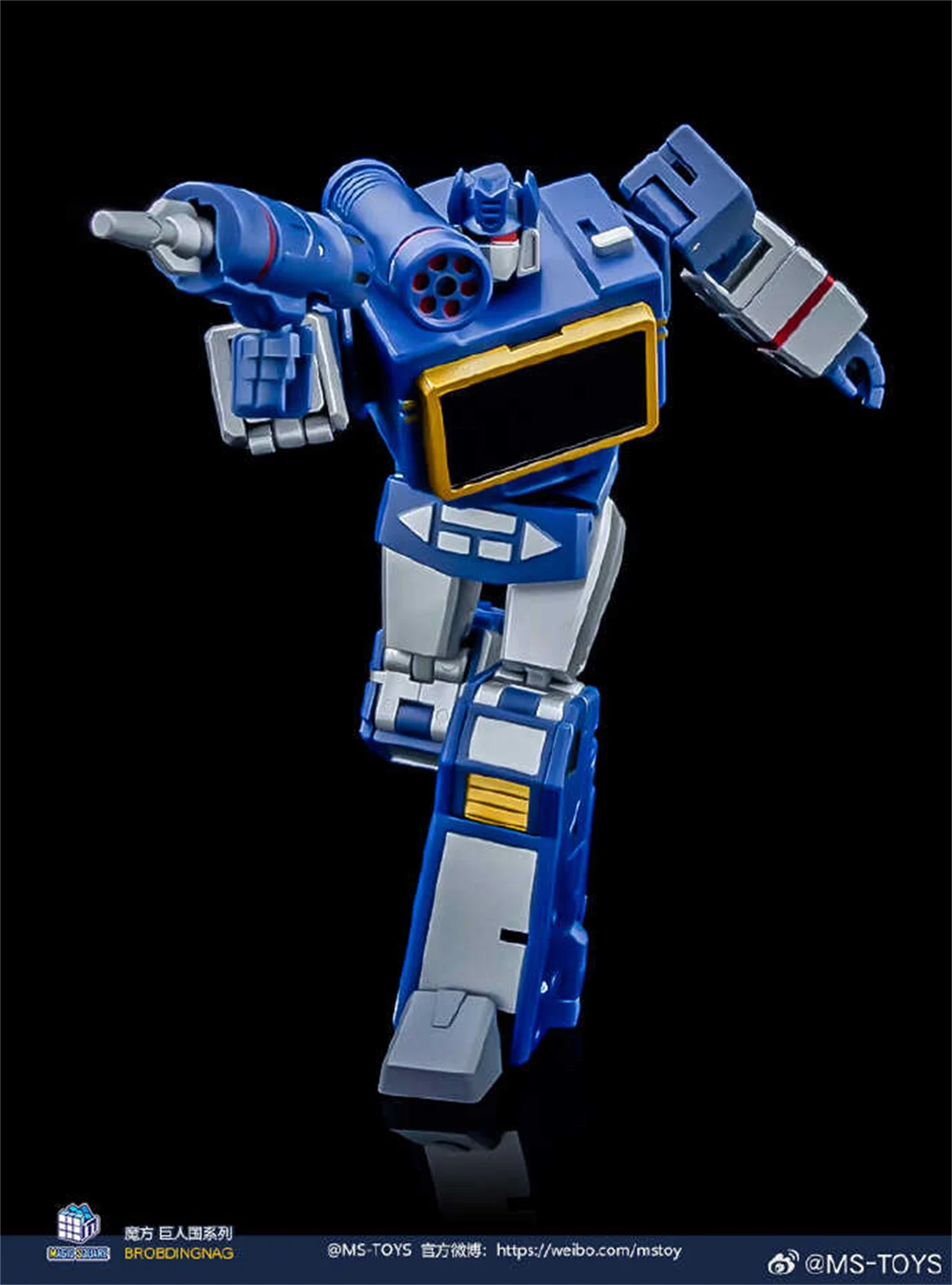 Op voorraad Soundwave-actiefiguren met doos, MS-Toys of MSB27s-transformatie, MS-B27S verzamelgeschenken