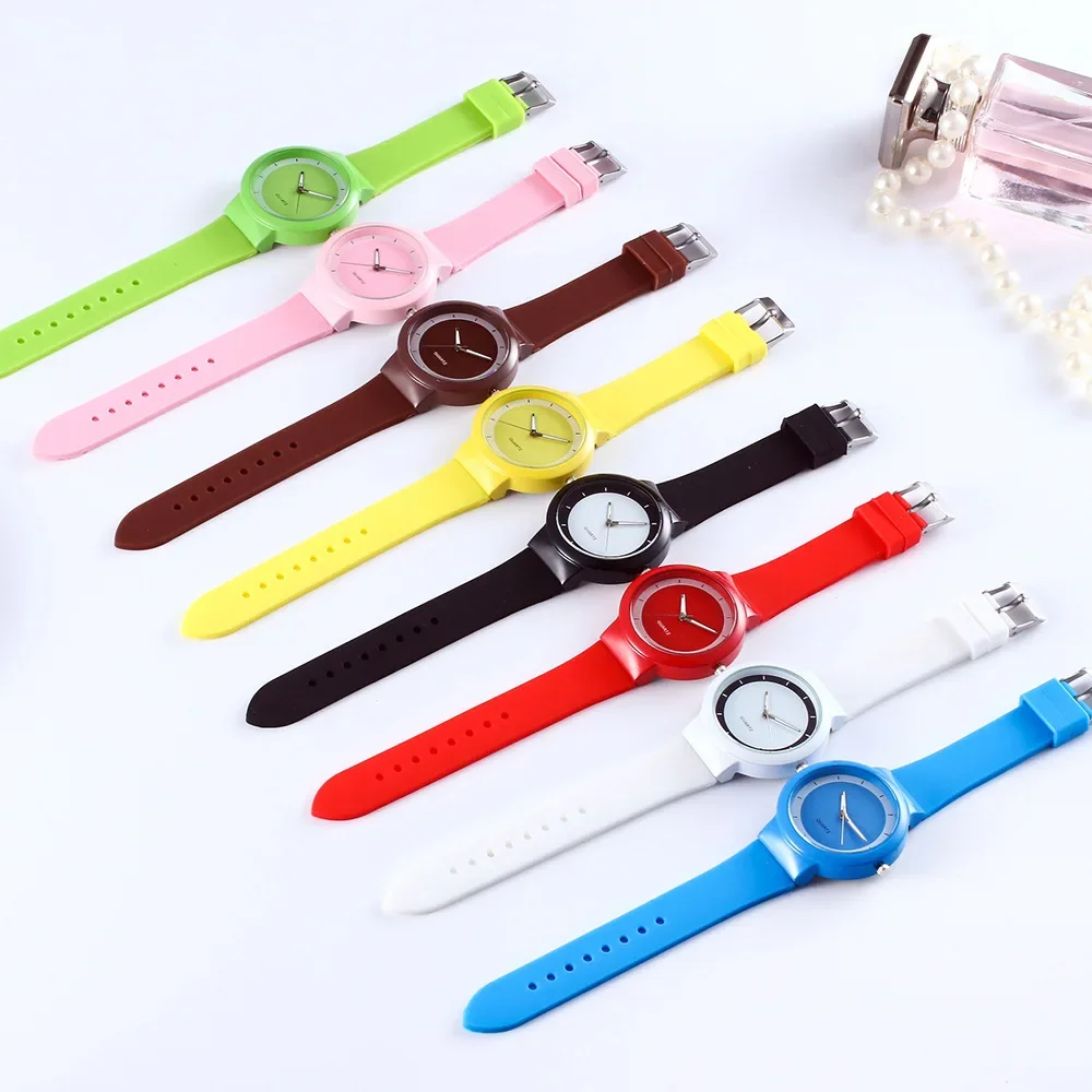 Brand Women Wristwatch Korean Silicone Jelly Watch Fashion Ladies Watches Reloj Mujer Clock Gifts Reloj Mujer Dropshipping