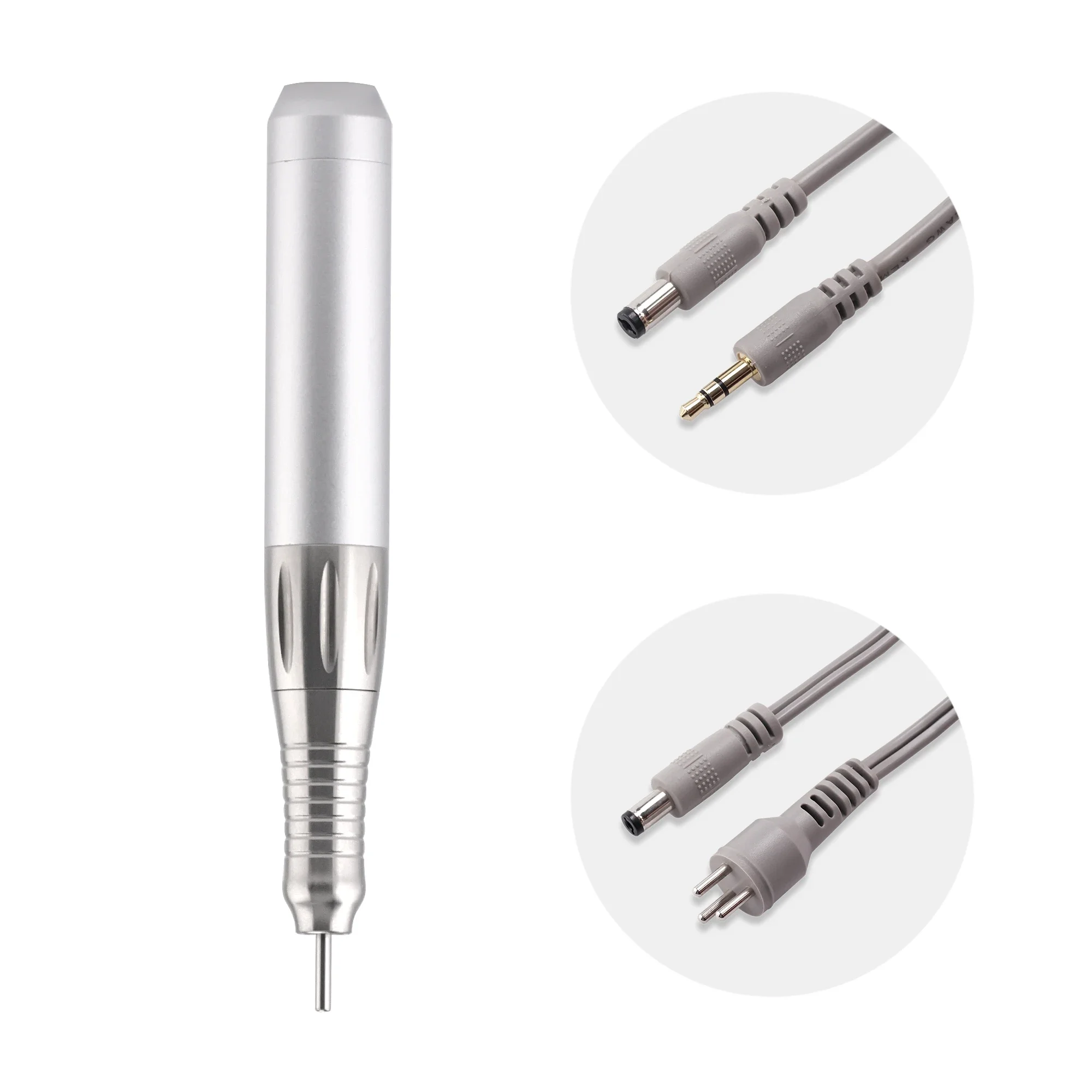 for  24V Coreless Motor Handle Nail Drill Handpiece Coreless Motor DC Hole, 3-pin Pen Nail Electric DC Plug Polisher