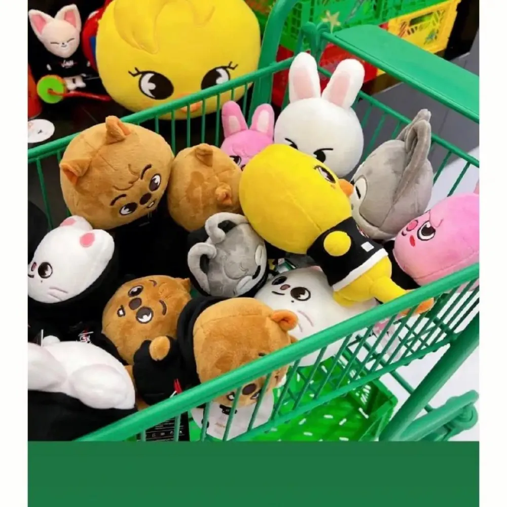 

Брелок Skzoo, плюшевый Kawaii Skzoo, пенал, брелок, плюшевая мультяшная кукла, кавайные игрушки, декор комнаты, подарок для детей
