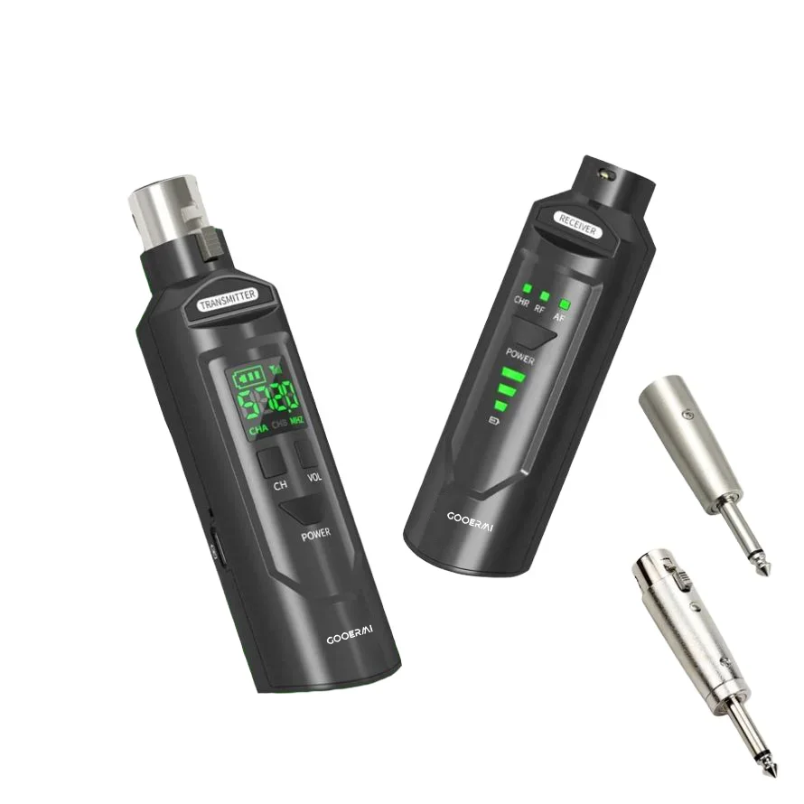 Ten items TLF Xtuga SF-1 UHF Silencing Wireless Handheld Microphone Wired Conversion Wireless Adapter