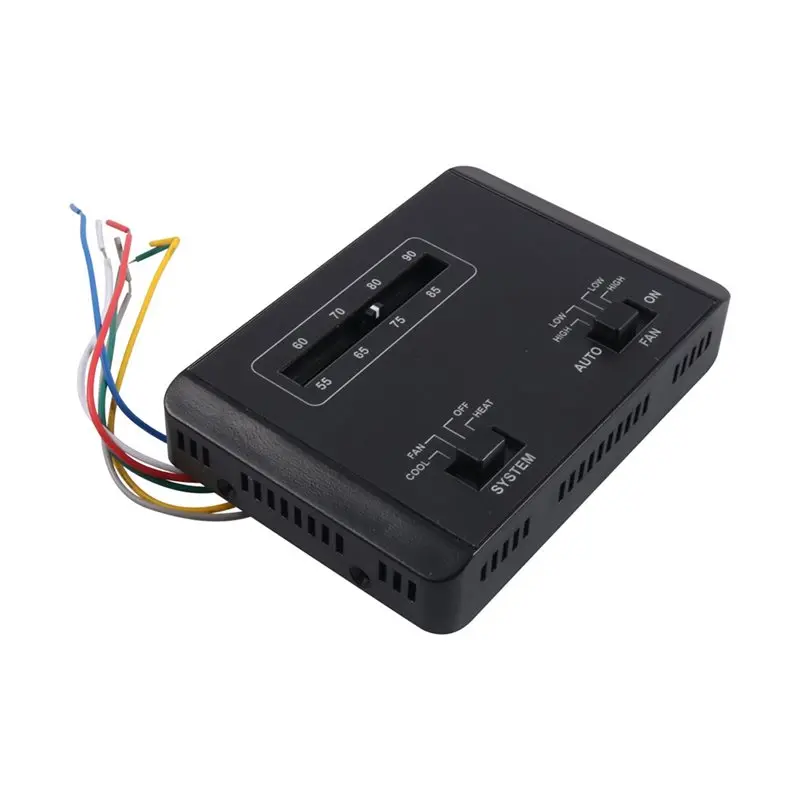 

For Mach Series 6-Wire RV Thermostat 7330F3852, 7330G3351 12V DC For Single Stage Heating/Cooling Control Unit