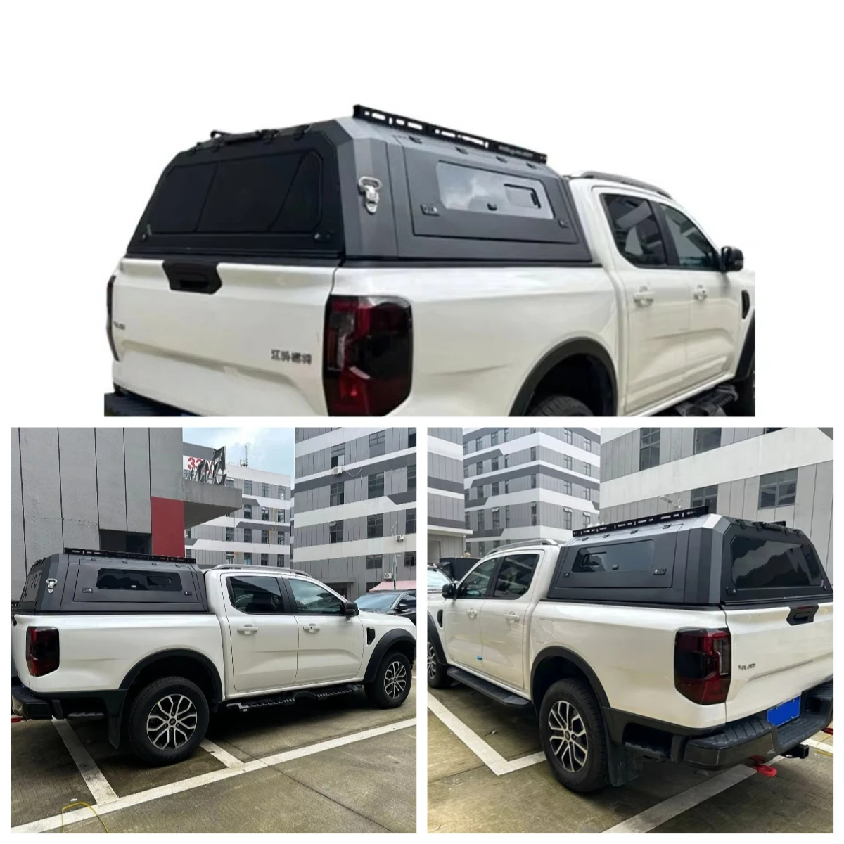 

Custom Retractable Aluminum Hardtop Canopy Topper for 4x4 Truck Camper Waterproof for Hilux Ranger Raptor Gladiator Locking