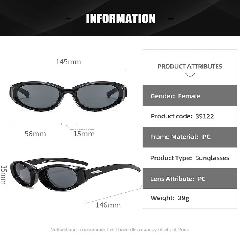 Zly neue Mode ovale Sonnenbrille Frauen Männer wickeln schlanke Art Vintage PC Linsen rahmen Marke Designer Trend Sonnenbrille uv400